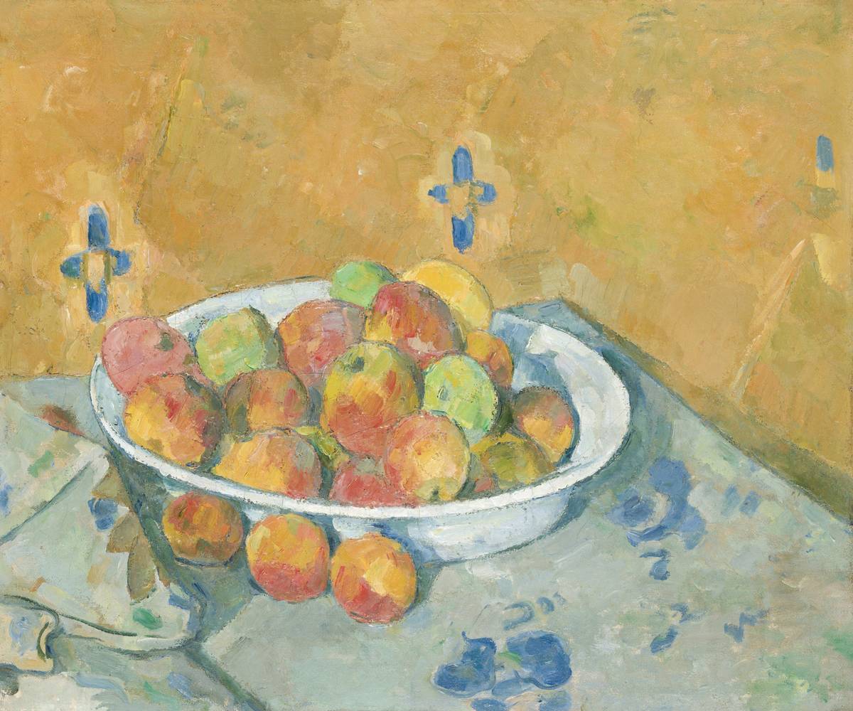 old still life paintings featuring fruit and pottery displayed in a classic wooden frame